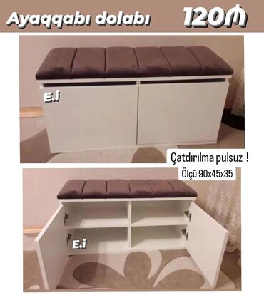 ayakkabı şkafı: Yeni, Açılan, 2 qapılı Düz dolab, Ayaqqabı dolabı