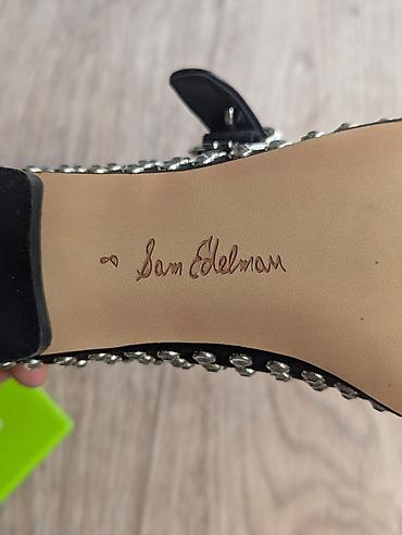 suede: Туфли, 38.5, Sam Edelman, Новый, цвет - Черный, Платная доставка — 4