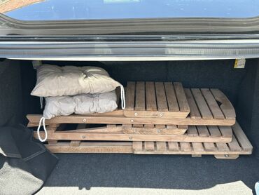 Bağ, çöl masa və oturacaq dəstləri: Qatlanan masa və oturacaqlar — 6