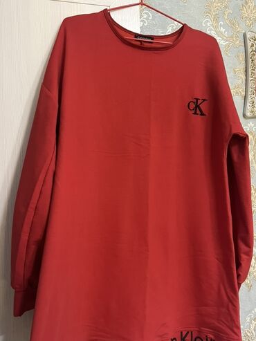 Svitşotlar: Svitşot, Calvin Klein, L, rəng - Qırmızı — 9