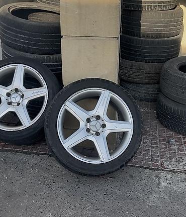 Disk təkərlər: 245 40 18 lik m paket disqlerdir çatsiz suvarkasiz eala vəziyətdədir — 2