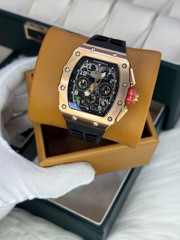 brilyant qaşlı uzuk: Наручные часы, Richard mille, цвет - Золотой