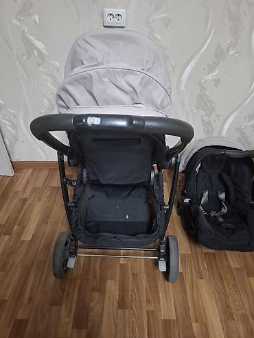 Коляски: Коляска американская Graco 3в 1 люлька 0+ с зимним чехлом прогулка 6+ — 7