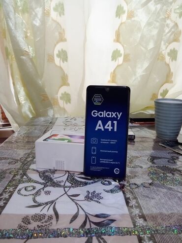 samsung j7 pro qiymeti: Samsung Galaxy A41, 64 GB, rəng - Ağ, Zəmanət, Sensor, Barmaq izi