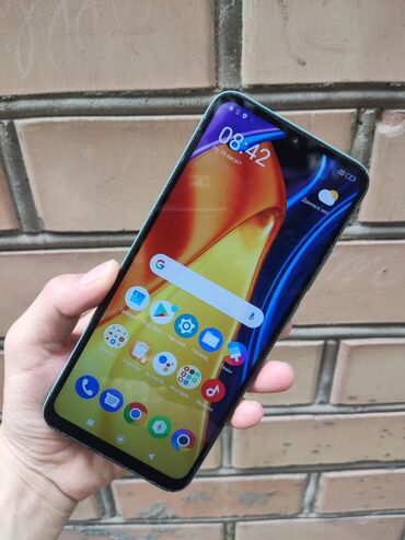 оперативная память aitc: Poco C40, Б/у, 64 ГБ, цвет - Зеленый, 1 SIM, 2 SIM