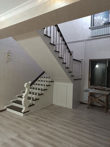 Деревянные лестницы: Каражыгач, сасна, дуб, фанера шпон, тапчан, стол, Темир каркас — 3