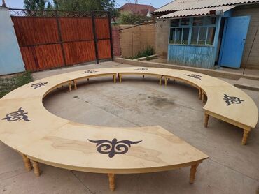 Комплектующие для юрт: Шырдаки. ковёр вышетый в ручную натуральный кошма и круглый стол на — 10