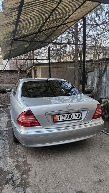 мерс зайчик: Mercedes-Benz S-Class: 2003 г., 3.7 л, Автомат, Бензин, Седан