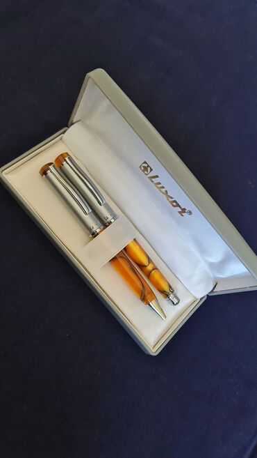 Ostalo: Elegantan poklon set olovaka – Etalon - Set od dve olovke u luksuznoj — 5