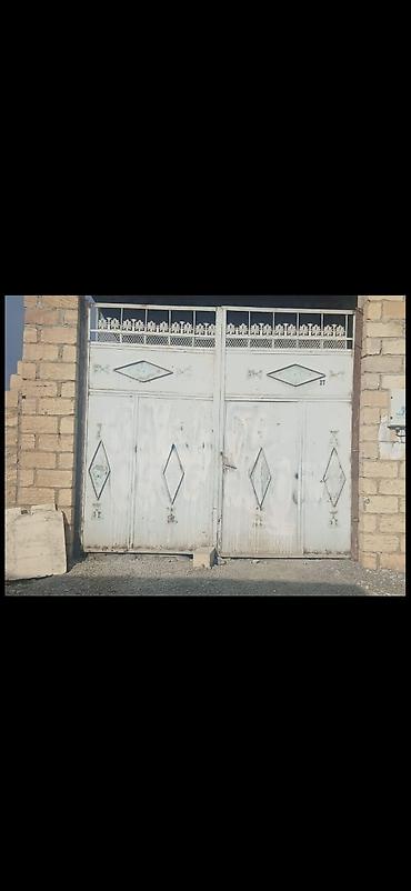 demir dekor: Metalkapı – ikitərəfli darvaza - Material: qalın metal təbəqə — 1