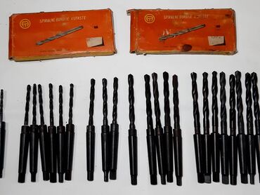 Ostali uređaji: Burgije 3,6mm, 4,8mm, 6,4mm, 7,8mm, 7,9mm, 8,2mm, 8,4mm, 9,8mm