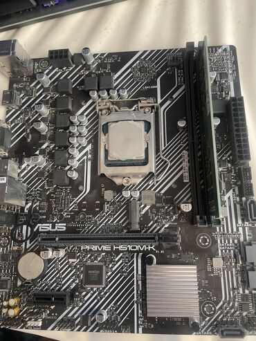 Другие комплектующие: Продам материнскую плату с процессором i3 10100f и h510m-k