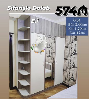 Dolablar: Yeni, Düz dolab, Dəhliz dolabı
