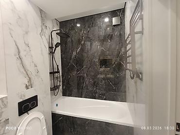 osh flats: 1 комната, 49 м², Манас-Ата мкр., 11 этаж, Дизайнерский ремонт — 10