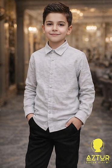 giyim: Köynək, Oğlan üçün, 9 - 10 yaş — 1