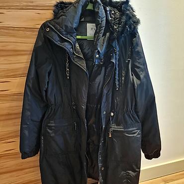 Ženska parka MIA F Jeans, crna, veličina M (TG:M). - Model: MJ13FW158