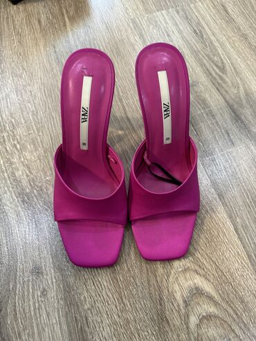 женский туфли: Туфли Zara, 38, цвет - Розовый