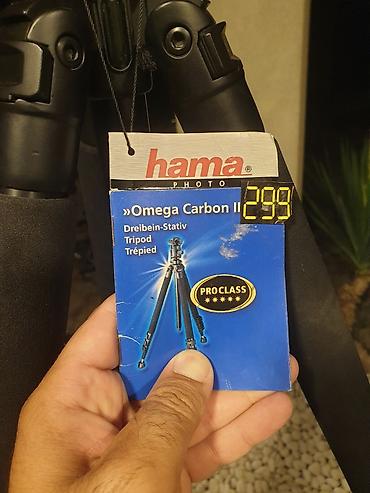 блендер 3 в 1: Hama PHOTO Omega Carbon III tripod - Material: yüngül karbon — 7
