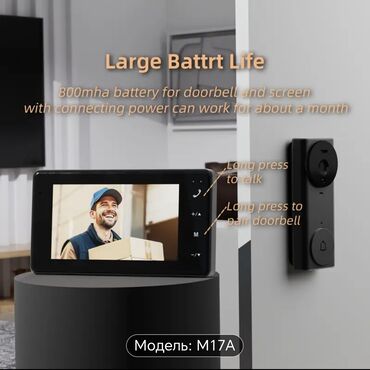 видеокамера panasonic профессиональная: WFI OLMADAN VIDEO DOMOFON OZ ARALARINDA XÜSUSI QOSULMA ILE GELENIN