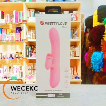 розовая пантера: Вибратор Rabbit CHRIS от бренда Pretty Love – идеальная секс-игрушка
