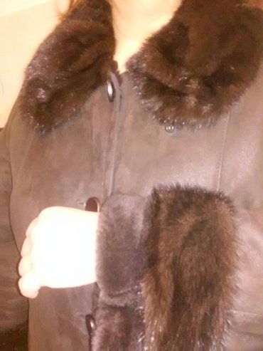 şuba palto: Palto XL, rəng - Qəhvəyi