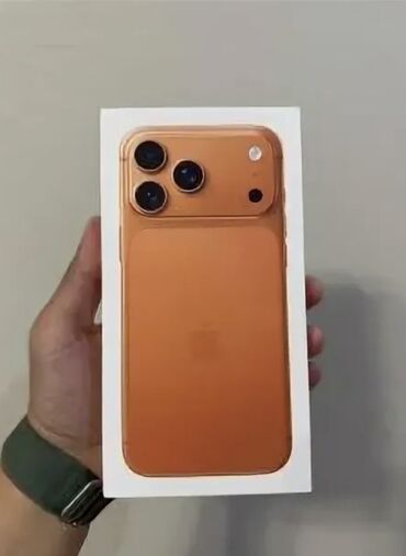 китайские iphone: IPhone 17 Pro Max, Новый, 256 ГБ, Золотой, Коробка