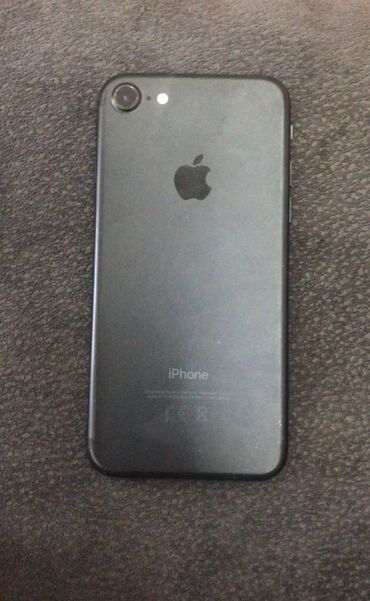 Apple iPhone: IPhone 7, 32 GB, Black Titanium, Barmaq izi