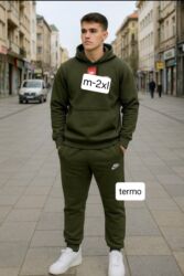Trenerke: Muški termo trenerka komplet sa kapuljačom - Model: dukserica s na lalafo.rs — 2 Trenerke: Muški termo trenerka komplet sa kapuljačom - Model: dukserica s — 2