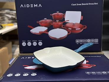 aidema: Набор чугунной посуды AIDEMA — Cast Iron Dutch Oven Set Состав и — 4