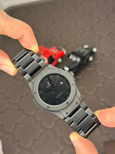 whatc: Yeni, Qol saatı, Hublot, rəng - Qara — 2