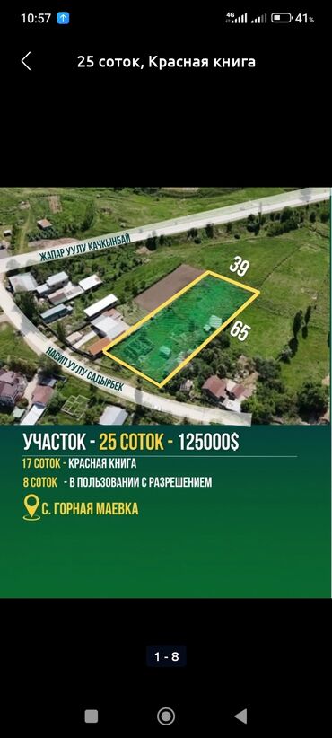 дом продажа новопокровка: 25 соток, Для бизнеса, Красная книга, Тех паспорт, Договор купли-продажи