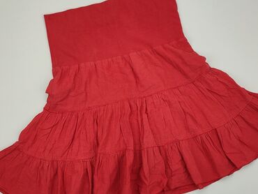 czerwone spódniczka mini: Skirt, M (EU 38), condition - Good
