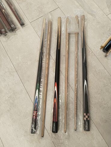 Бильярдные столы: РАСПРОДАЖА🎁Кий для бильярда/снукера☝️ разборный, 57" (146 см)адрес ул — 20