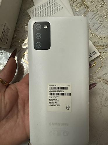 samsung a0: Samsung Galaxy A03s, 64 GB, rəng - Ağ, İki sim kartlı — 4