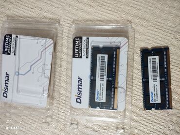 Operativ yaddaş (RAM): Operativ yaddaş (RAM) 8 GB, 1600 Mhz, DDR3, Noutbuk üçün, Yeni