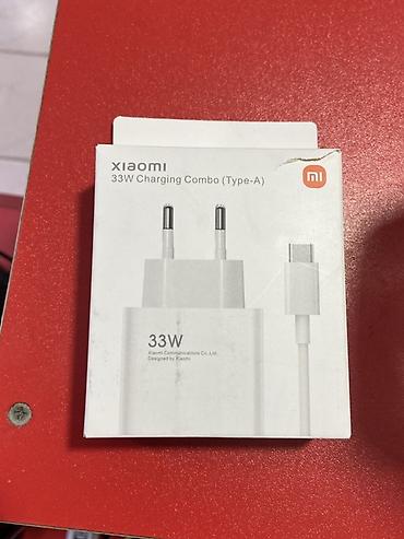 samsung galaxy note ii: Xiaomi 33W Charging Combo (Type‑A) - Güc: 33W sürətli şarj - Giriş — 1