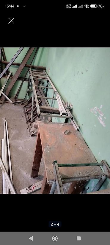 ручной гибочный инструмент: Plastik sex üçün avadanlıqlar və iş masaları . - Metal karkaslı uzun — 1