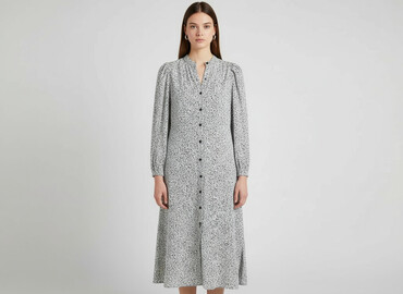sukienki na wesele plus size allegro: H&M, Sukienka damska, rozmiar M