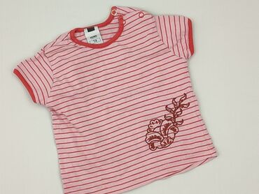 koszula pin up: T-shirt, H&M, 6-9 months, condition - Very good