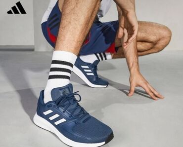 мужские кроссы: Мужские кроссовки, 46, Adidas Originals, Новый, цвет - Синий, Самовывоз, Платная доставка