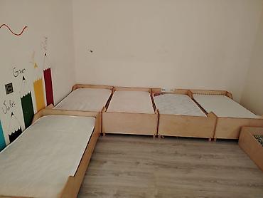 qız yataqları: Uşaq yataqları dəsti matrasla satılır. - Uşaq bağçası/ev üçün nəzərdə — 5