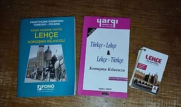 Lüğətlər: Məhsul: Lehcə (polyak dili) öyrənmə dəsti – türkcə–lehçə danışıq — 1