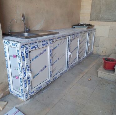 Plastik pəncərələr: Yeni İkiqat şüşə paketi Plastik pəncərə, Еni: 80 sm, Uzunluğu: 200 sm, Pulsuz quraşdırma — 12