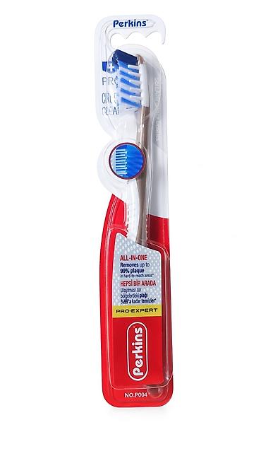 Süngərlər və fırçalar: Perkins Pro-Expert diş fırçası – All-in-One - Uclu çoxsəviyyəli — 1