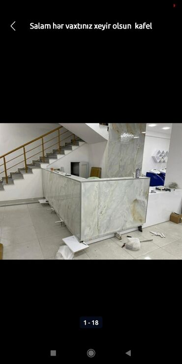Plitə işləri: Salam kafel metlax kabançik travertin kerma qranit mərmər -da lalafo.az — 10 Plitə işləri: Salam kafel metlax kabançik travertin kerma qranit mərmər — 10