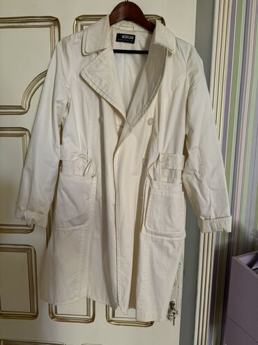 женские кожаные плащи: Плащ, L, цвет - Бежевый at lalafo.az женские кожаные плащи: Плащ, L, цвет - Бежевый