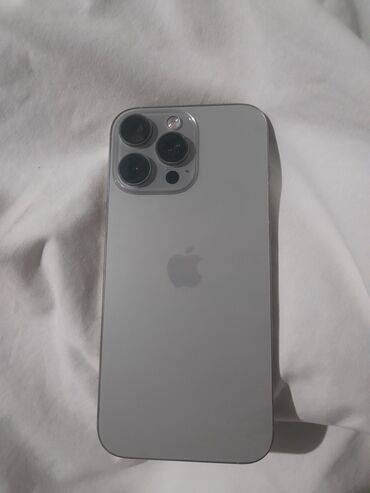 ноутбук токмок: IPhone 16 Pro Max, Б/у, 1 ТБ, White Titanium, Защитное стекло, Кабель, Коробка, В рассрочку, 100 %