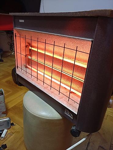 Kvarcne grejalice: Električni kvarcni grejač ELAN – podni model na točkićima - Tip — 1