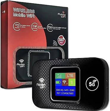 4g data kart: Mobil WiFi modem/router – 4G LTE/5G MiFi Xüsusiyyətlər: - Daşınan — 1
