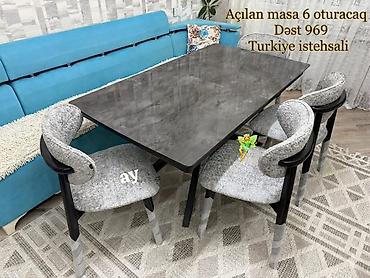 selka turk: Qonaq otağı üçün, Yeni, Açılan, 6 stul — 1
